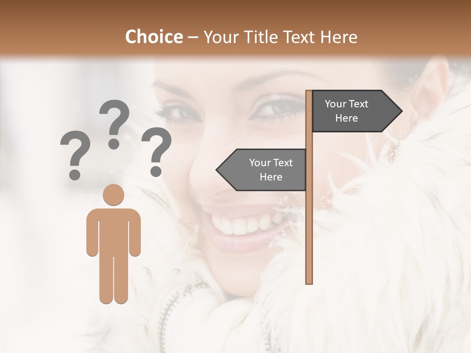 Xmas Smile Fashion PowerPoint Template