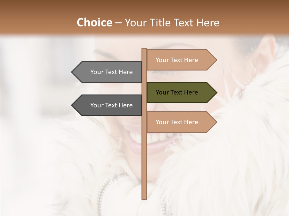 Xmas Smile Fashion PowerPoint Template