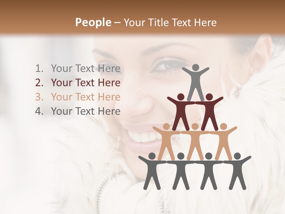 Xmas Smile Fashion PowerPoint Template