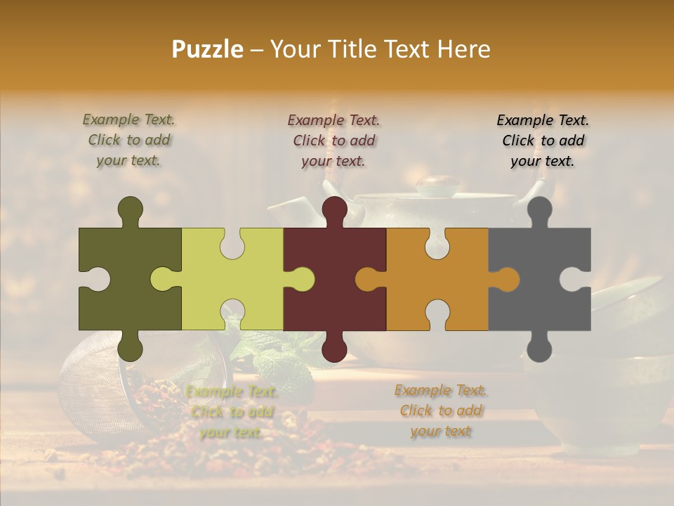 Saucer Healthcare Mint PowerPoint Template