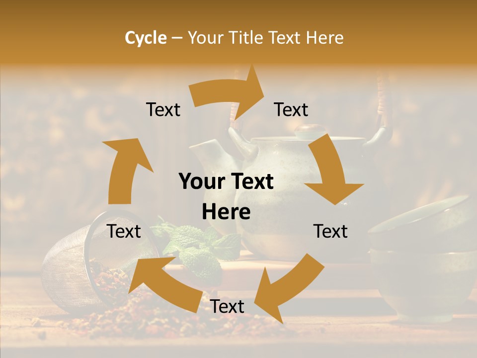 Saucer Healthcare Mint PowerPoint Template