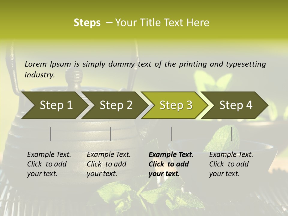 Brewed Sweet Brown PowerPoint Template