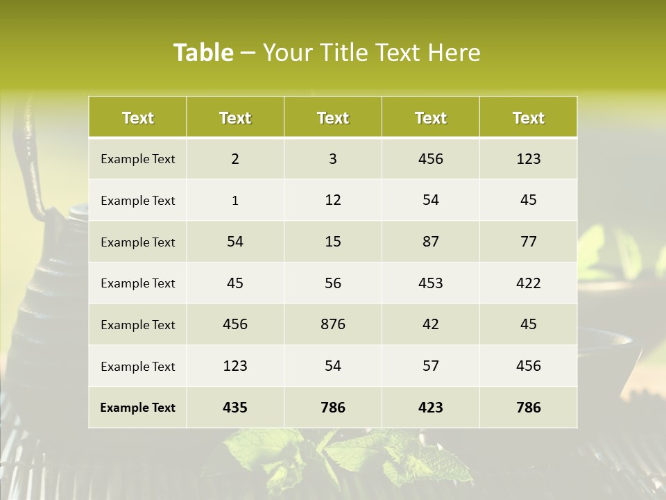 Brewed Sweet Brown PowerPoint Template
