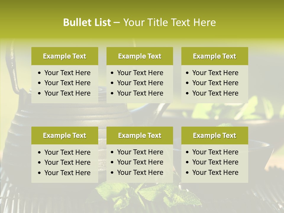 Brewed Sweet Brown PowerPoint Template