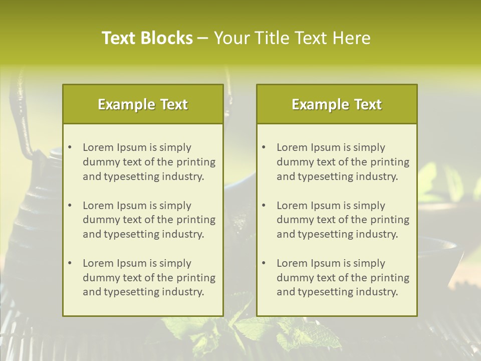 Brewed Sweet Brown PowerPoint Template