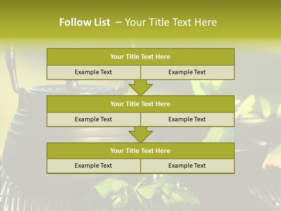 Brewed Sweet Brown PowerPoint Template