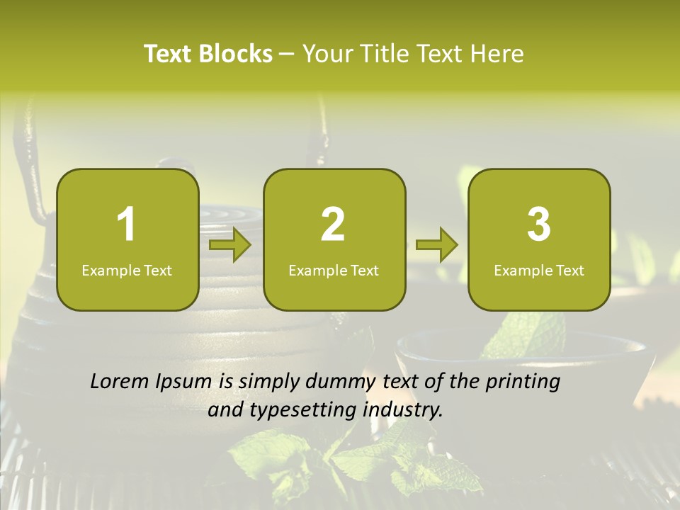 Brewed Sweet Brown PowerPoint Template