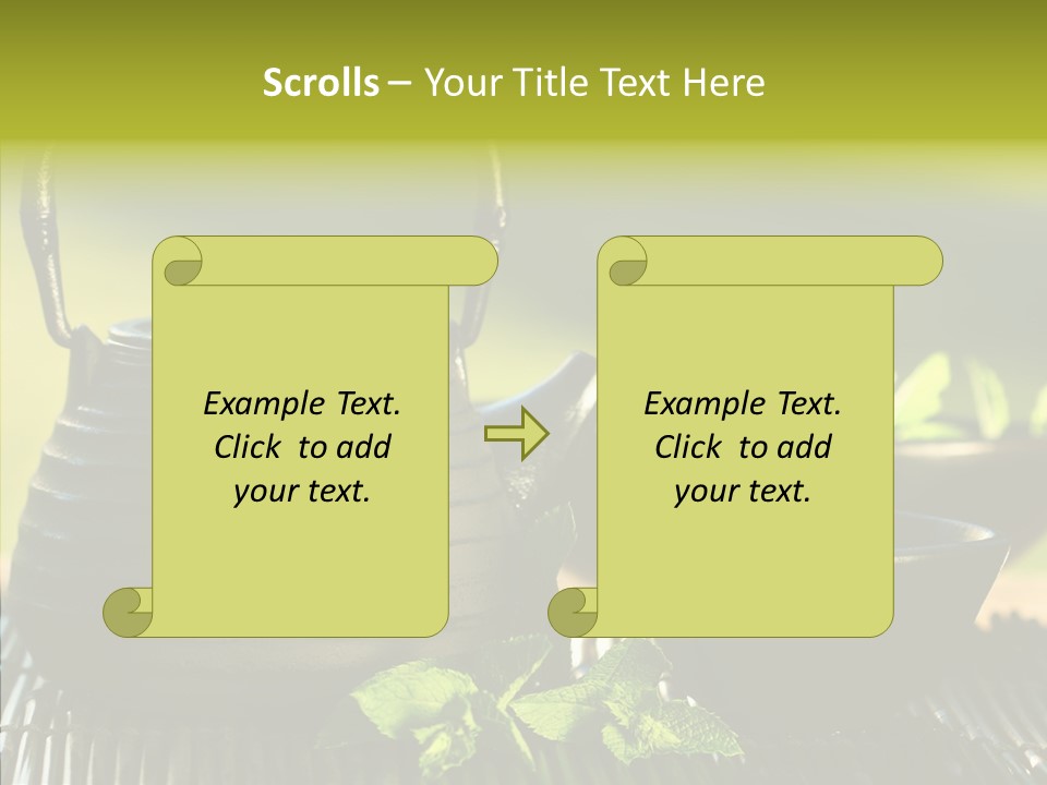 Brewed Sweet Brown PowerPoint Template