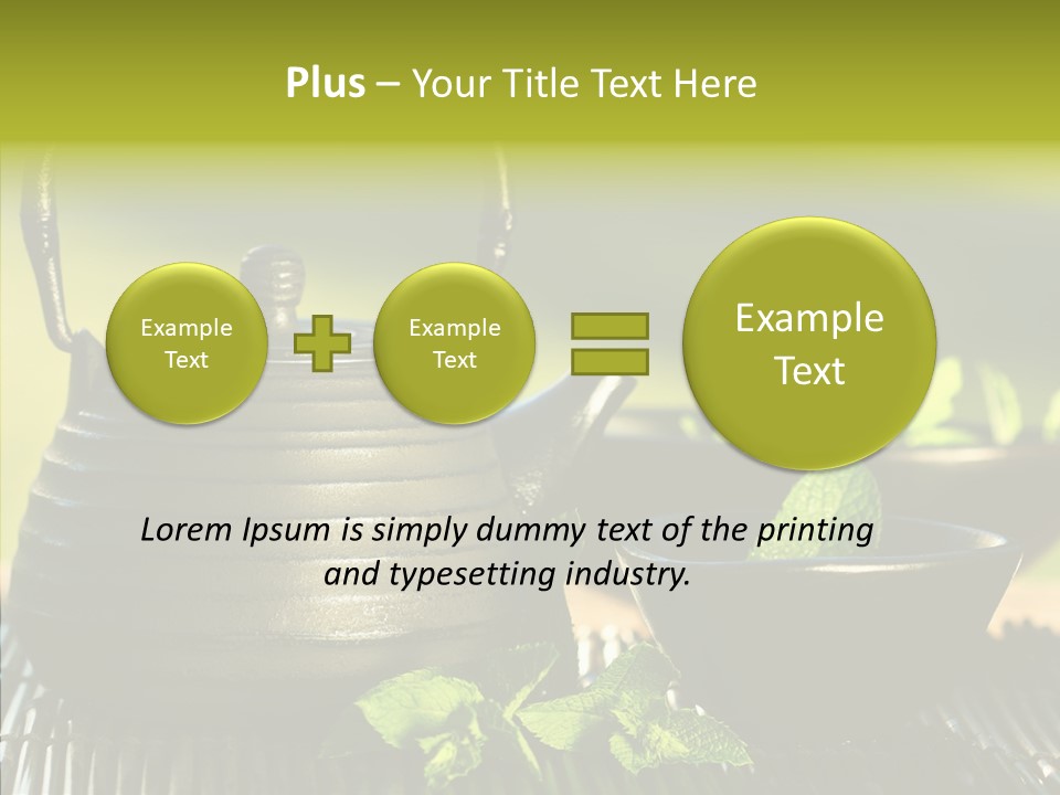 Brewed Sweet Brown PowerPoint Template