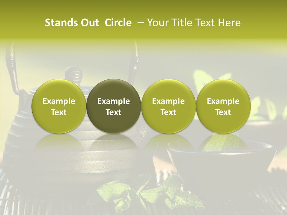 Brewed Sweet Brown PowerPoint Template