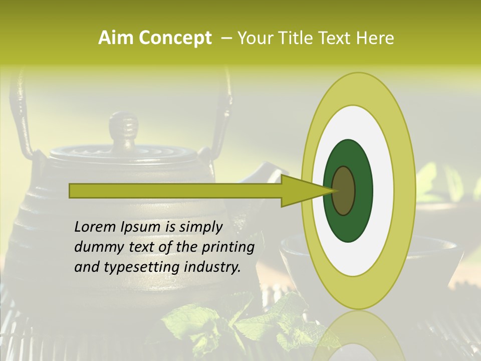 Brewed Sweet Brown PowerPoint Template