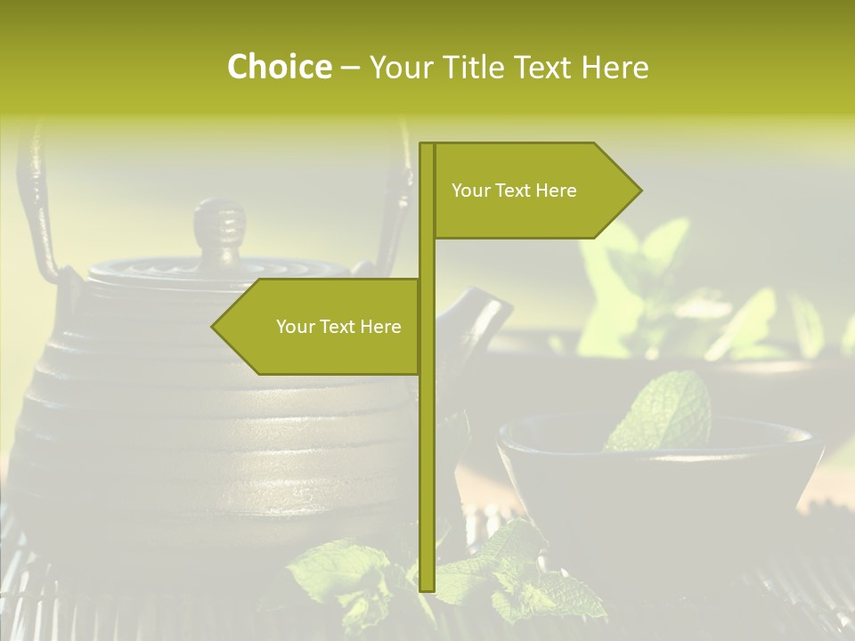 Brewed Sweet Brown PowerPoint Template