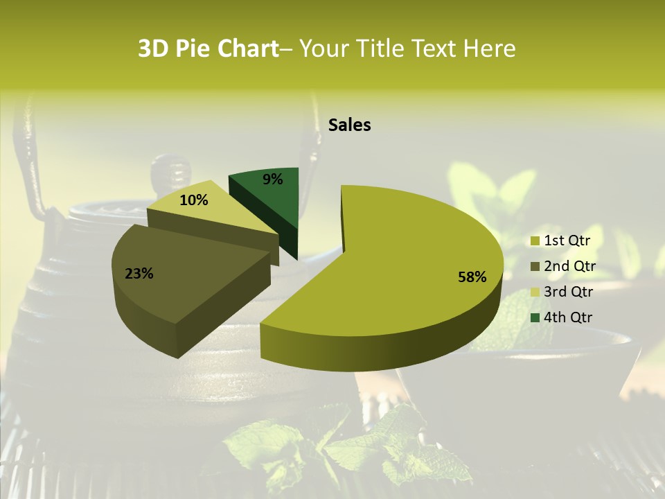 Brewed Sweet Brown PowerPoint Template