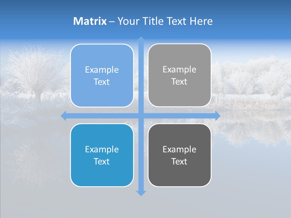 Frost Sky Clear PowerPoint Template