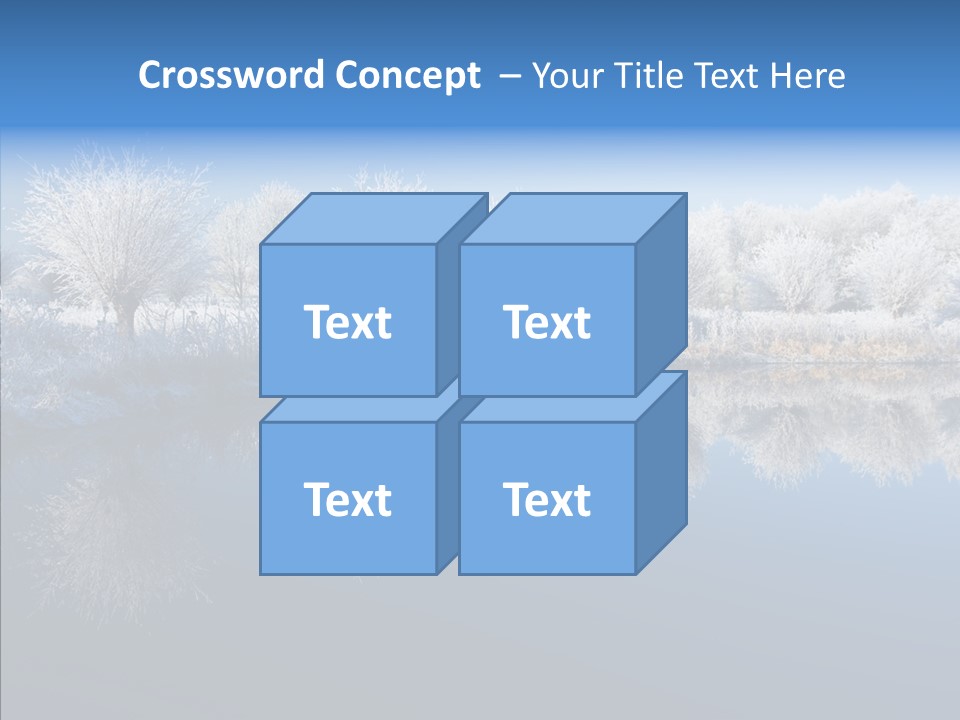 Frost Sky Clear PowerPoint Template