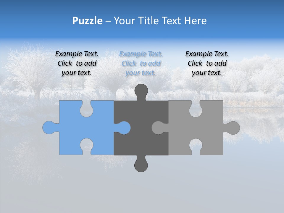 Frost Sky Clear PowerPoint Template