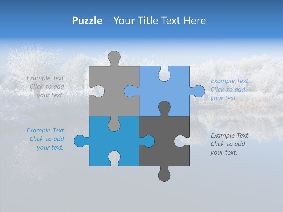 Frost Sky Clear PowerPoint Template