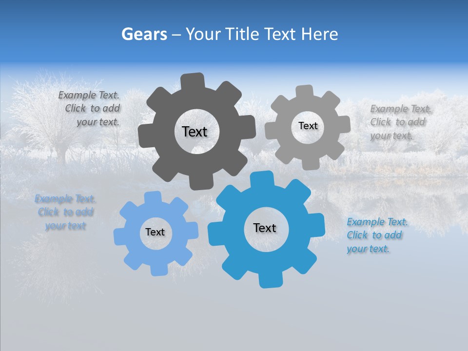 Frost Sky Clear PowerPoint Template