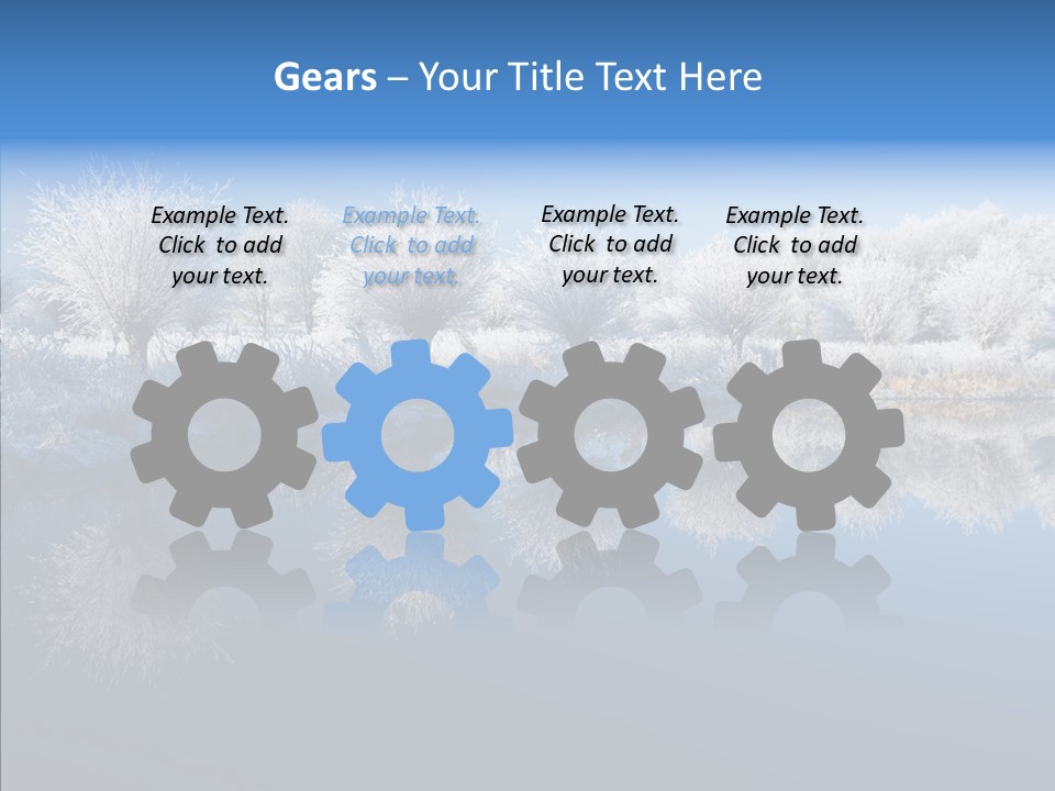 Frost Sky Clear PowerPoint Template