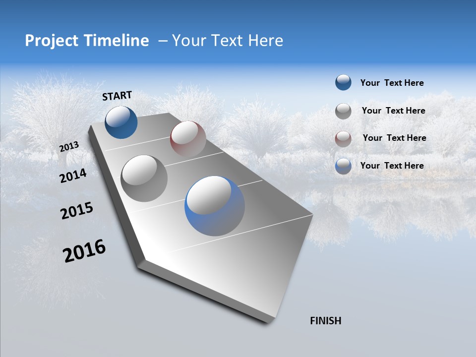 Frost Sky Clear PowerPoint Template
