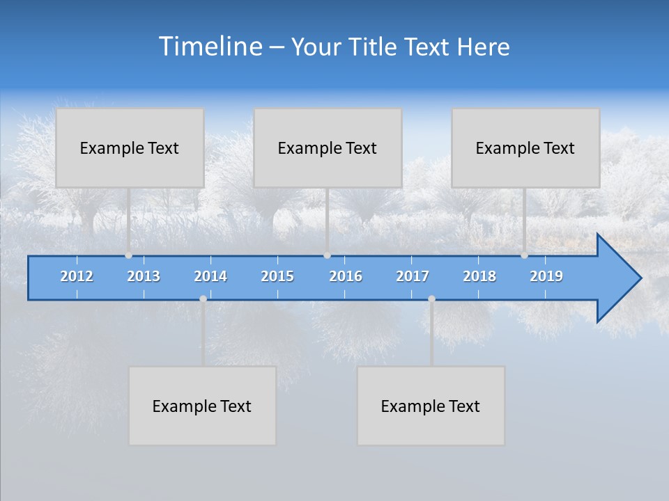 Frost Sky Clear PowerPoint Template