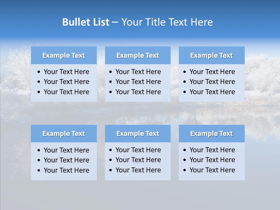 Frost Sky Clear PowerPoint Template