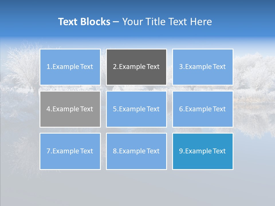 Frost Sky Clear PowerPoint Template