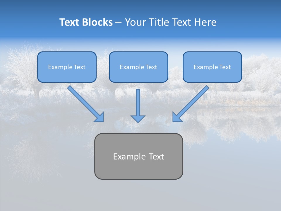Frost Sky Clear PowerPoint Template