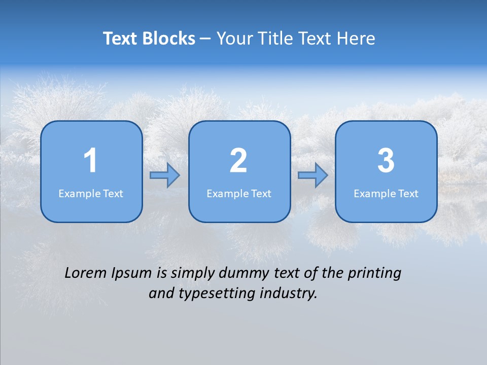 Frost Sky Clear PowerPoint Template