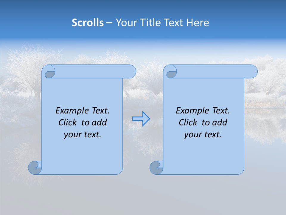 Frost Sky Clear PowerPoint Template