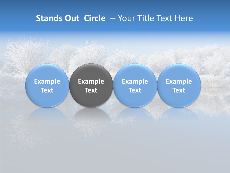 Frost Sky Clear PowerPoint Template