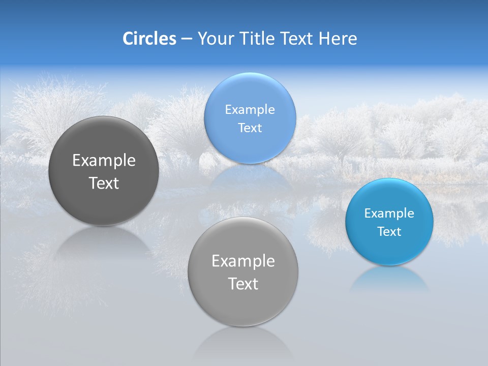 Frost Sky Clear PowerPoint Template