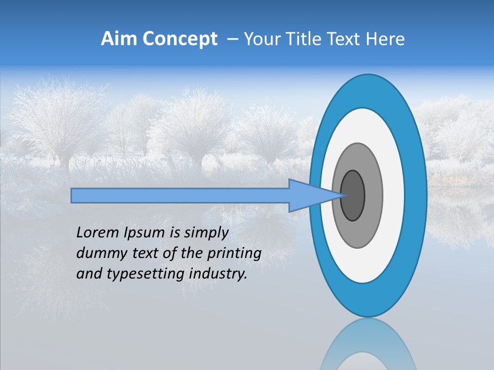 Frost Sky Clear PowerPoint Template