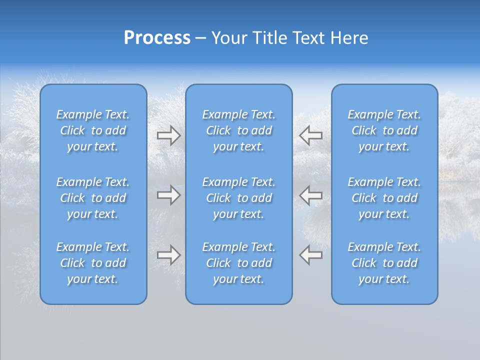 Frost Sky Clear PowerPoint Template