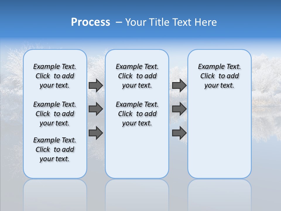 Frost Sky Clear PowerPoint Template