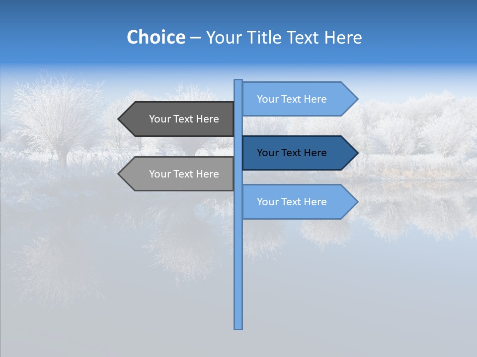 Frost Sky Clear PowerPoint Template