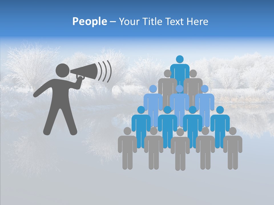 Frost Sky Clear PowerPoint Template