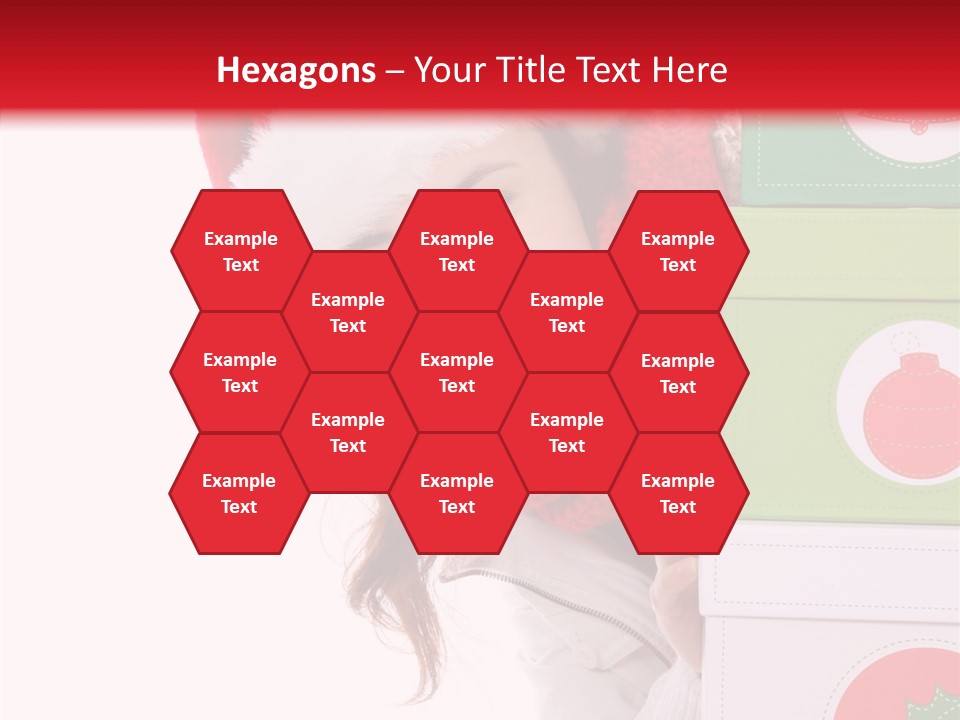 Tree Christmas Claus PowerPoint Template