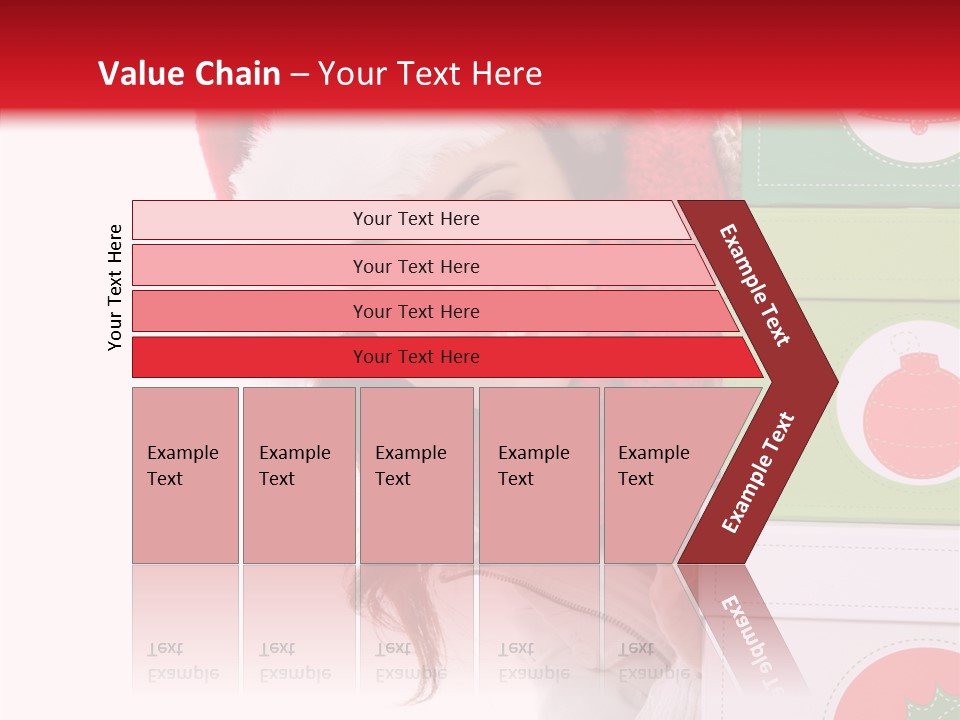 Tree Christmas Claus PowerPoint Template