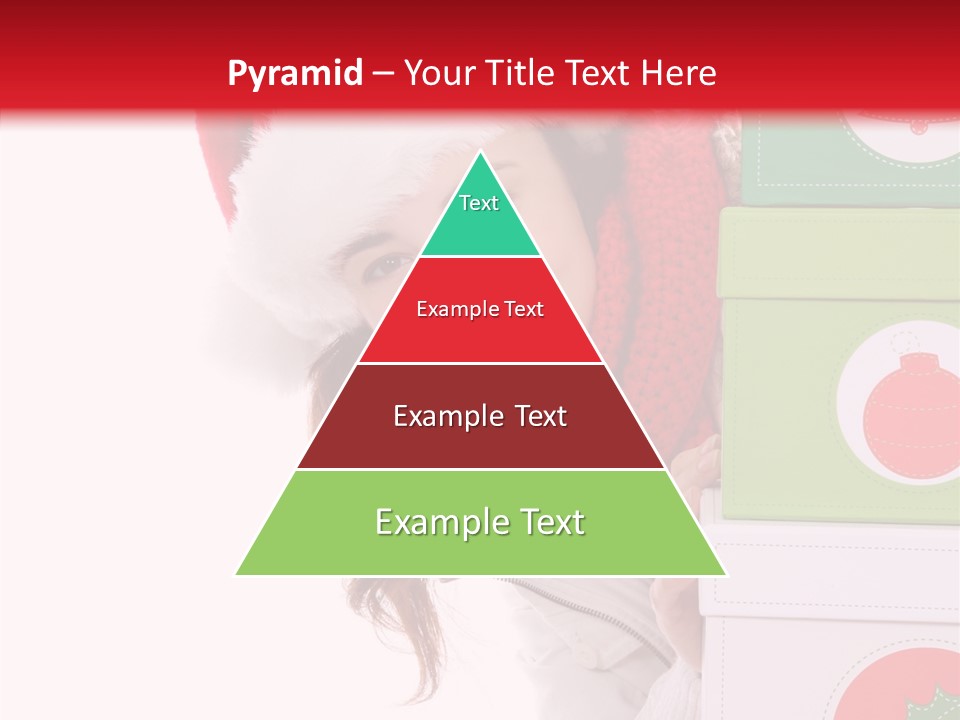 Tree Christmas Claus PowerPoint Template