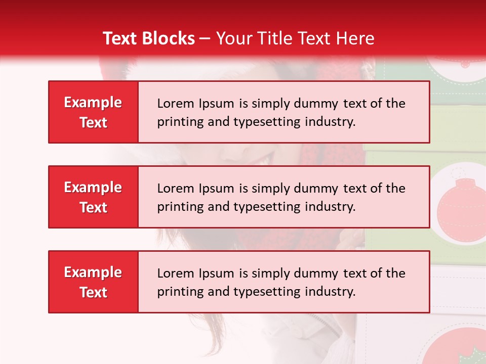 Tree Christmas Claus PowerPoint Template