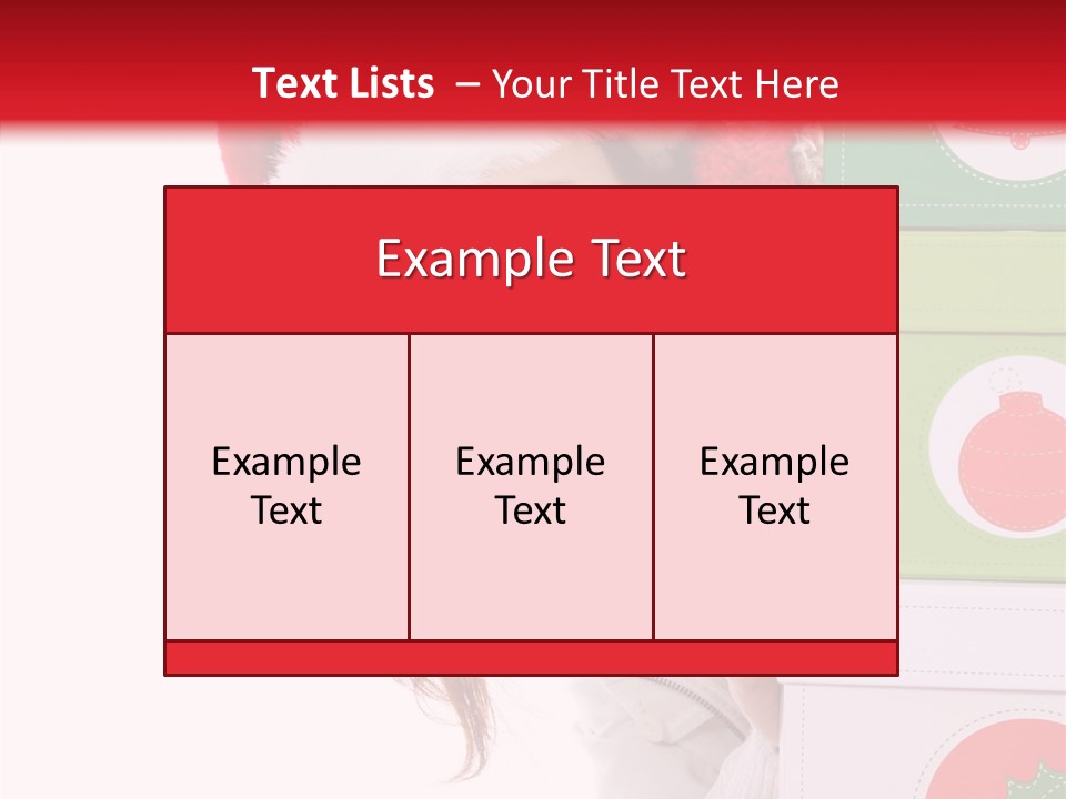 Tree Christmas Claus PowerPoint Template