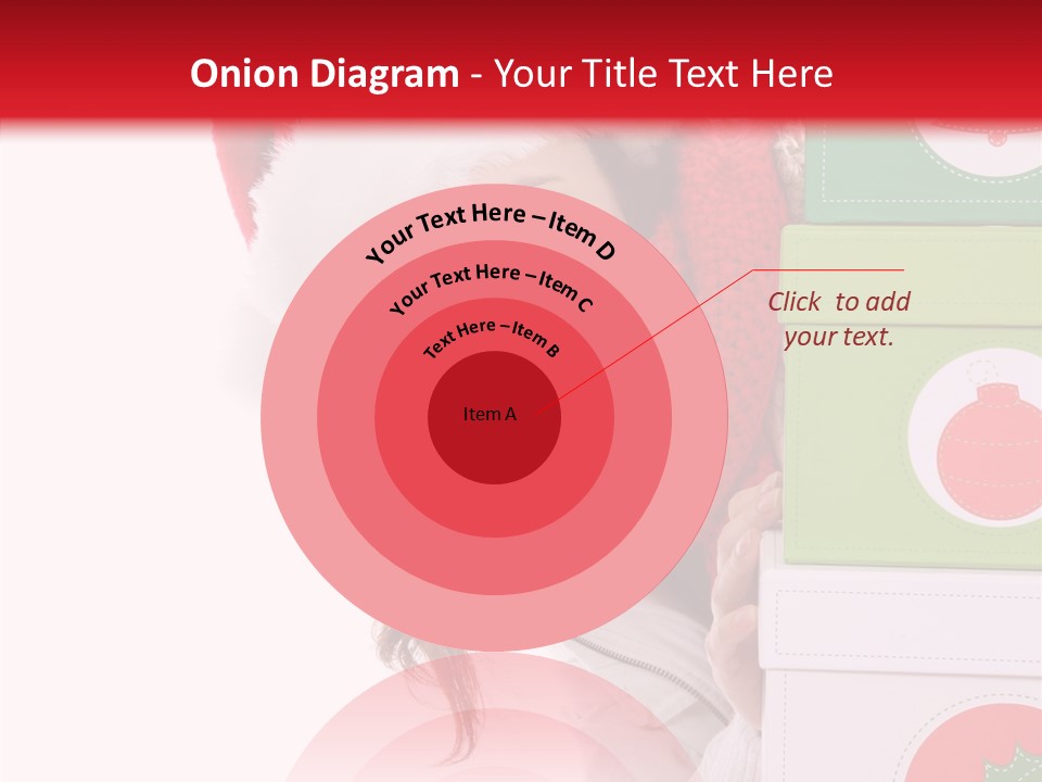 Tree Christmas Claus PowerPoint Template