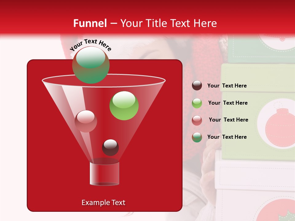 Tree Christmas Claus PowerPoint Template