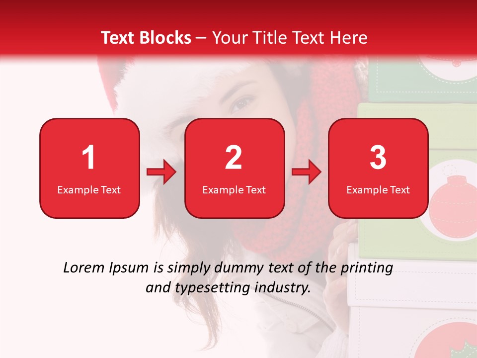 Tree Christmas Claus PowerPoint Template