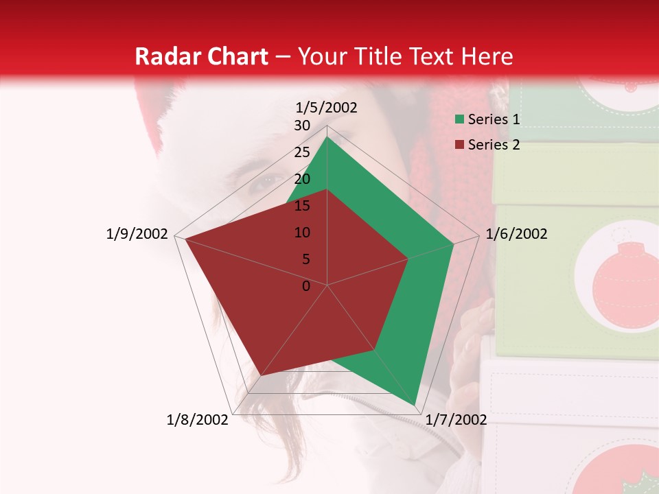 Tree Christmas Claus PowerPoint Template