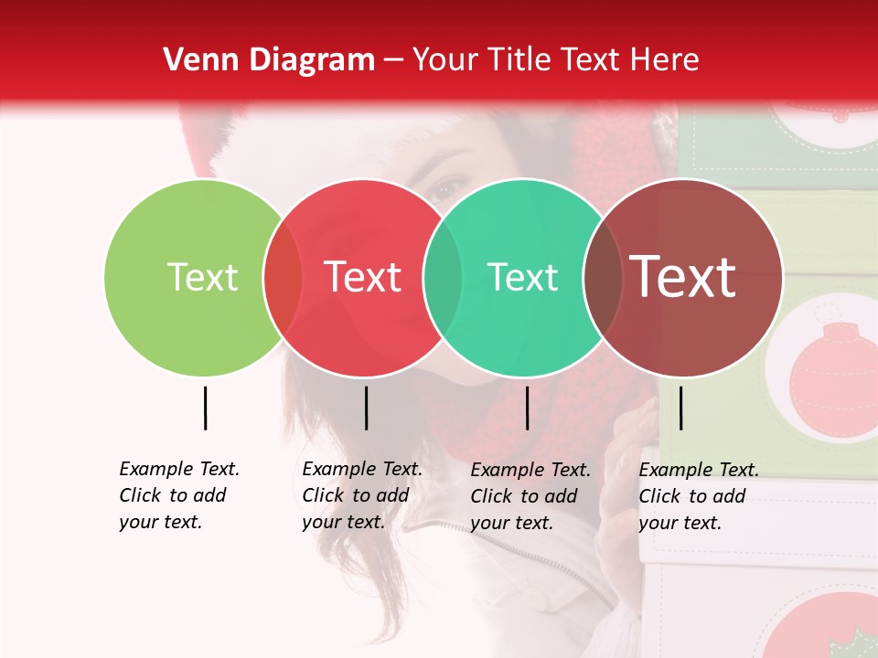 Tree Christmas Claus PowerPoint Template