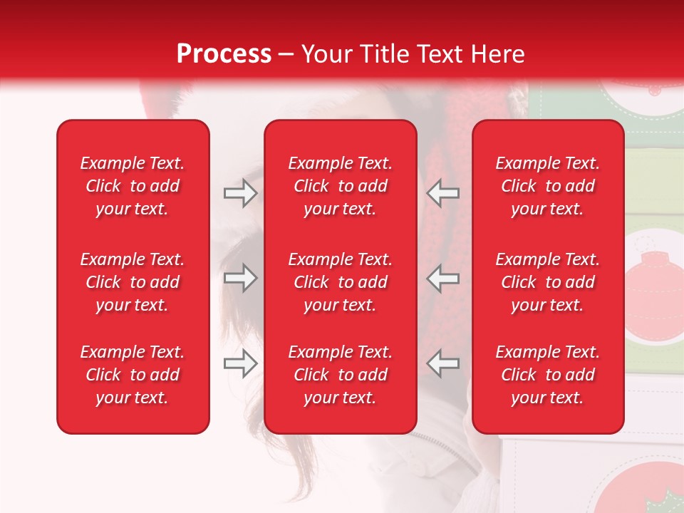 Tree Christmas Claus PowerPoint Template