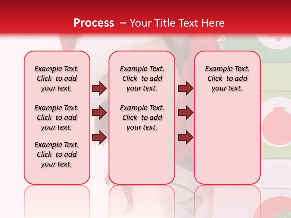 Tree Christmas Claus PowerPoint Template
