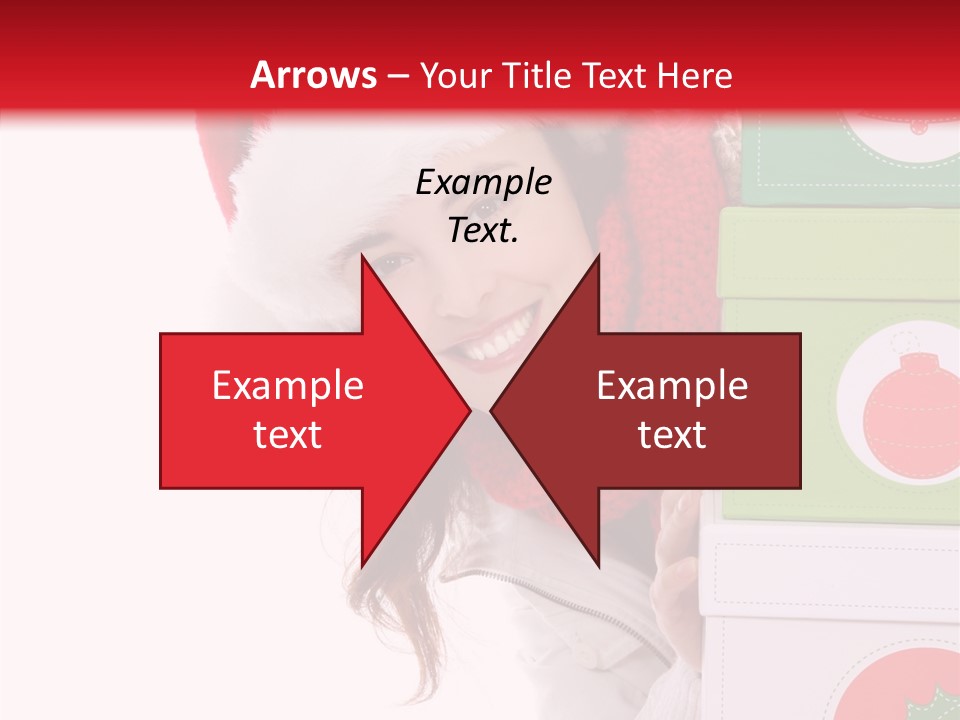 Tree Christmas Claus PowerPoint Template